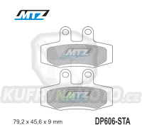 Destičky brzdové DP606-STA - směs Standard