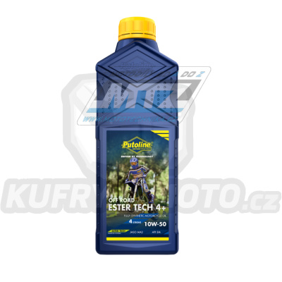 Olej motorový motocyklový Putoline Ester Tech OffRoad4+ 10W50 (balení 1L)