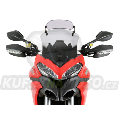 Moto plexi MRA Ducati Multistrada 1200 S 2013 - 2014 typ X - creen Sport kouřové