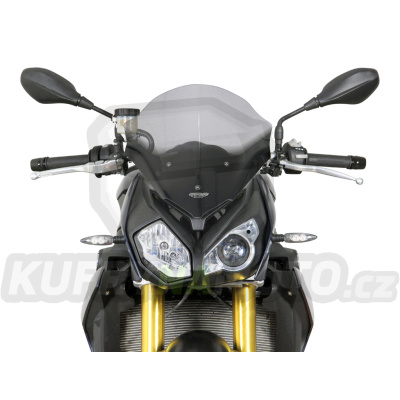 Moto plexi MRA BMW S 1000 R 2014 - typ turistický T černé