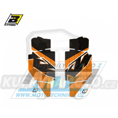 Polepy mřížek chladiče KTM EXC / 18-19 + SX125 / 18 + SXF / 17-18 - typ polepů Replica KTM Trophy