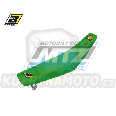 Potah sedla Kawasaki KXF250 / 04-05 - barva zelená - typ potahu PMD