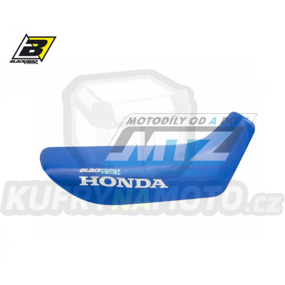 Potah sedla Honda NX650 Dominator / 88-02 - barva modrá - s nápisem Honda