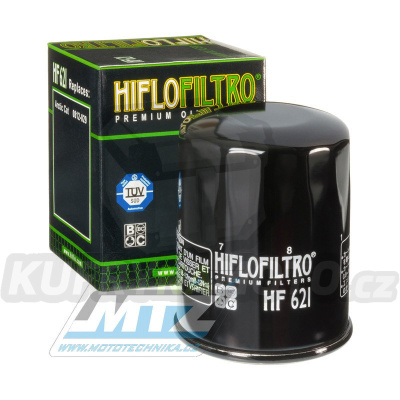 Filtr olejový HF621 (HifloFiltro) - Arctic Cat 350CR + 400 Alterra + 450 Core + TRV450 + 500 4x4 + 550 LTD + TRV550 + 650 H1 4x4 + TBX700 + TRV700 + TRV1000 + 650 Prowler + XTX700 Prowler + 1000 Wildcat + XTZ1000 Prowler + XT1000 Prowler