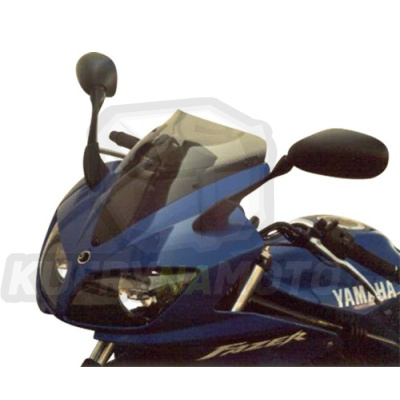 Moto plexi MRA Yamaha FZS 600 Fazer 2002 - 2003 typ spoiler S černé