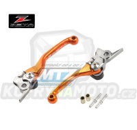 Sada výklopných páček ZETA PIVOT - ZETA ZE44-4157 - KTM 65SX / 14-23 + 85SX / 13-24 + 250Freeride + 350Freeride + Husqvarna TC65 / 17-22 + TC85 / 14-24 - oranžové