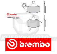 Brzdové destičky Brembo KAWASAKI KLR 650 r.v. Od 87 - 97 směs TT Přední