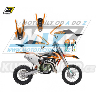 Polepy na motocykl (sada polepů Dream) KTM 65SX / 16-23 - typ polepů Dream4