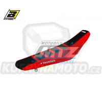 Potah sedla Honda CRF250R / 18-21 + CRF450R / 17-20 + CRF450X / 17-25 - barva černo-červená - typ potahu ZEBRA