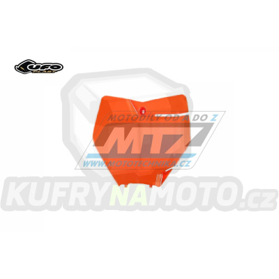 Tabulka přední KTM 125SX+150SX / 16-18 + 250SX / 17-18 + 250SXF+350SXF+450SXF / 16-18 - barva FLUO oranžová (neon oranžová)