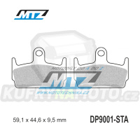 Destičky brzdové DP9001-STA - směs Standard