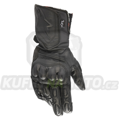 rukavice SP-8 HDRY, ALPINESTARS (černá/černá) 2024