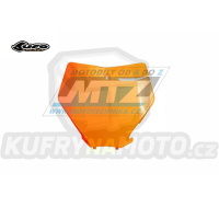 Tabulka přední KTM 125SX+150SX+250SX + 250SXF+350SXF+450SXF / 19-22 - barva FLUO oranžová (neon oranžová)