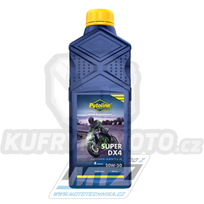 Olej motorový motocyklový Putoline Super DX4 20W50 (balení1L)