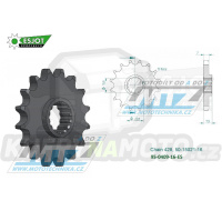 Kolečko řetězové (pastorek) 0409-16zubů ESJOT 50-15021-16 - Kawasaki KLX125A + KLX125L + Suzuki DRZ125 + DRZ125L + DR125S Raider + DR125 + DR125SE