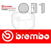 Brzdové destičky Brembo HONDA FL ODISSEY 250 r.v. Od 84 -  směs Originál Přední