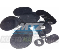 Planžeta pérování Suspension Shim / Flake Valve - rozměry 9x21x0,20mm
