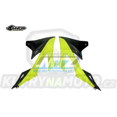 Spojlery Suzuki RMZ450 / 18-25 + RMZ250 / 19-25 - barva FLUO žluto-černá (neon žluto-černá)