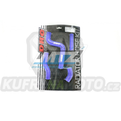 Hadice chladiče DRC RADIATOR HOSE KIT - DRC D47-01-762 - Yamaha WRF450 / 12-15 - modré (sada 4ks)