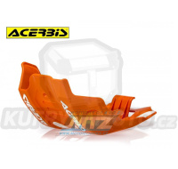 Kryt pod motor Acerbis KTM 450EXC+500EXC / 20-23 - barva oranžová/bílá