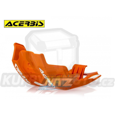 Kryt pod motor Acerbis KTM 450EXC+500EXC / 20-23 - barva oranžová/bílá