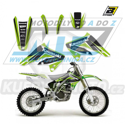 Polepy na motocykl (sada polepů Dream) Kawasaki KXF250 / 04-05 - typ polepů Dream4