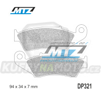 Destičky brzdové DP321-FM - MTZ směs Offroad Profi