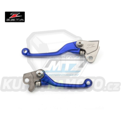 Sada výklopných páček ZETA PIVOT - ZETA ZE44-1102 - Yamaha YZ125 + YZ250 + YZF250 + YZF426 + YZF450 + Kawasaki KX125 + KX250 + KXF250 + KXF450 + Suzuki RMZ250 - modré