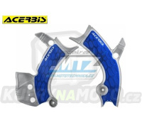 Kryty rámu Yamaha YZF250 / 19-23 + YZF450 / 18-22 + WRF450 / 19-23 + WRF250 / 20-24 - barva šedo-modrá