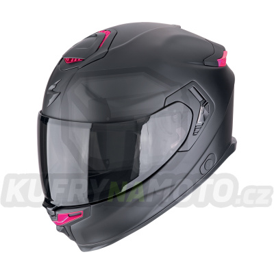 Moto přilba SCORPION GT EXO-GT SP AIR solid matná černo/růžová