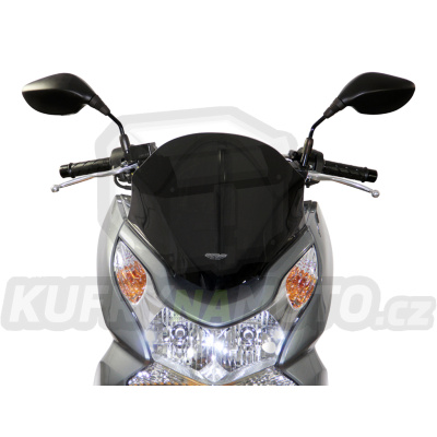 Moto plexi MRA Honda PCX 150 2010 - 2013 typ sport screen SP černé