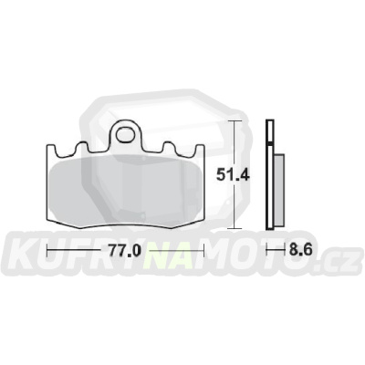 BRAKING desky 892SM1