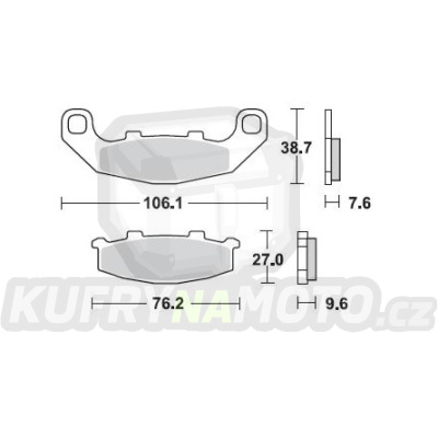 BRAKING desky 712SM1