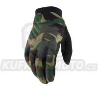 rukavice BRISKER, 100% - USA (camo/černá)