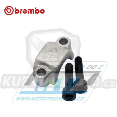 Klema brzdové/spojkové pumpy Brembo - stříbrná - Ducati+Moto Guzzi + Aprilia+Cagiva+KTM+Husqvarna