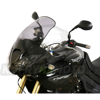 Plexi plexisklo MRA Triumph Tiger 1050 SE Sport 2006 - 2015 typ turistický T černé