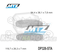 Destičky brzdové DP326-STA - směs Standard