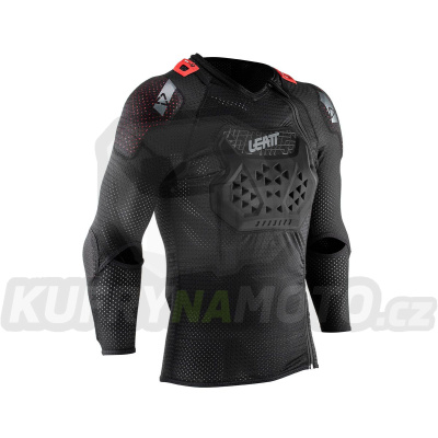 LEATT chránič hrudníku s chráničem 3DF AIRFLEX STEALTH BODY PROTECTOR velikost XXL