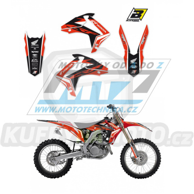 Polepy na motocykl (sada polepů Dream) Honda CRF250R / 14-17 + CRF450R / 13-16 - typ polepů Dream4