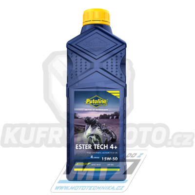 Olej motorový motocyklový Putoline EsterTech Syntec4+ 15W50 (balení 1L)