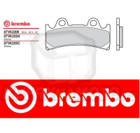 Brzdové destičky Brembo TRIUMPH DAYTONA SUPER III 900 r.v. Od 94 -  směs Originál Přední