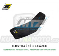 Potah sedla Kawasaki KFX400 / 03-07 + Suzuki LTZ400 / 03-10 - barva černá