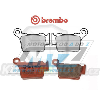 Destičky brzdové Brembo (originál Brembo Genuine Parts) - směs Sinter SD