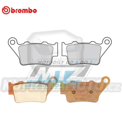 Destičky brzdové Brembo (originál Brembo Genuine Parts) - směs Sinter