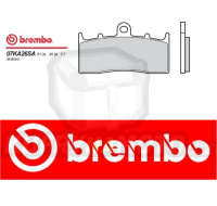 Brzdové destičky Brembo KAWASAKI ZRX 400 r.v. Od 98 -  směs SA Přední