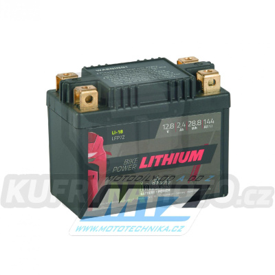 Baterie (akumulátor motocyklový) LFP7Z (12,8V-2,4Ah) Lithium LiFePO4