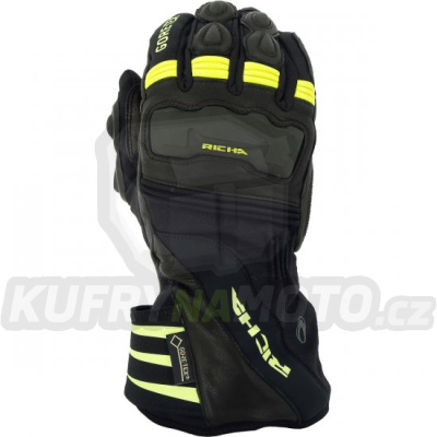 Moto rukavice RICHA COLD PROTECT GORE-TEX žluté fluo