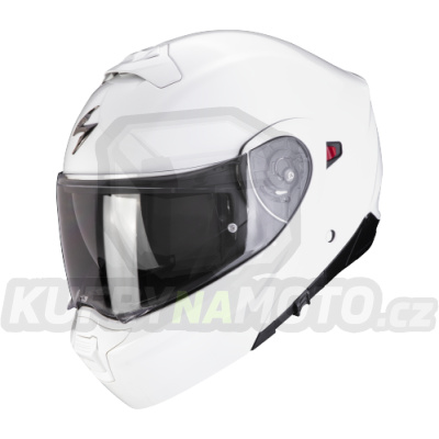 Moto přilba SCORPION EXO-930 EVO solid bílá