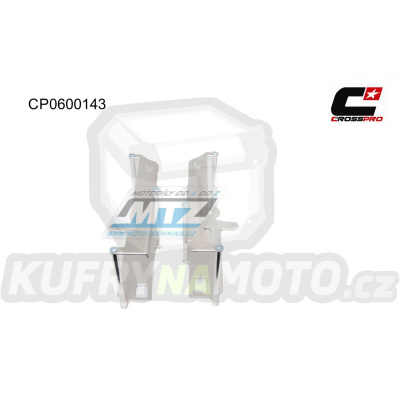Kryty chladičů hliníkové Radiator Guard - Honda CRF250R / 15-16
