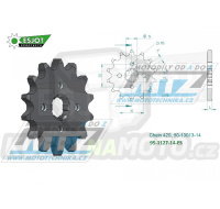 Kolečko řetězové (pastorek) 1127-14zubů ESJOT 50-13013-14 - Bultaco 50 + Derbi 50 + Gilera 50